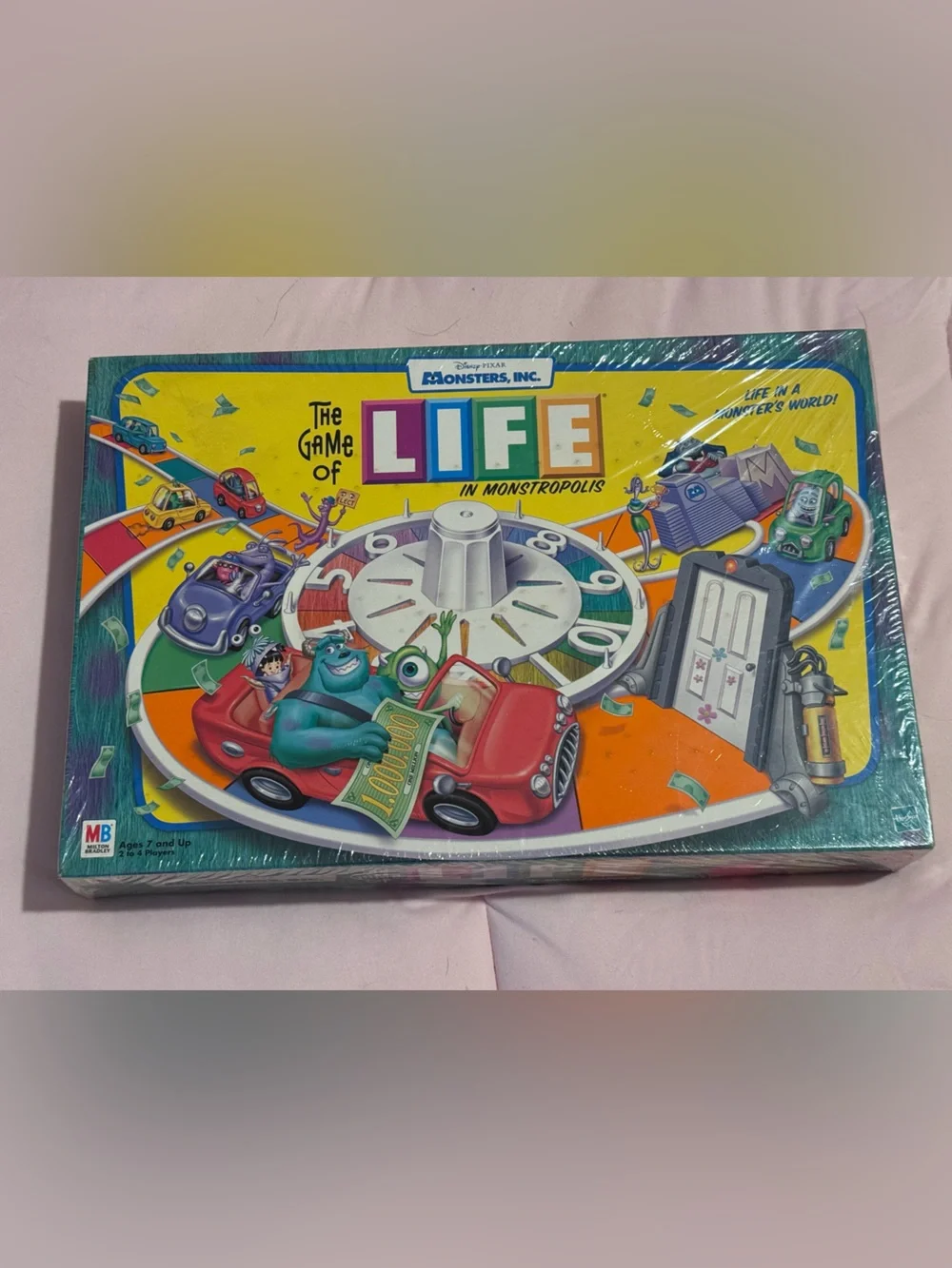 Vintage 2001 The Game of Life: In Monstropolis Board Game!!